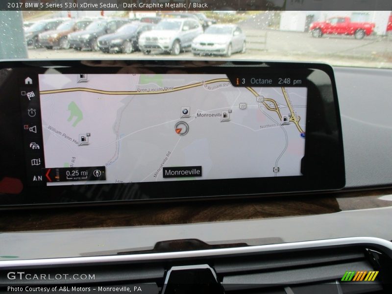 Navigation of 2017 5 Series 530i xDrive Sedan
