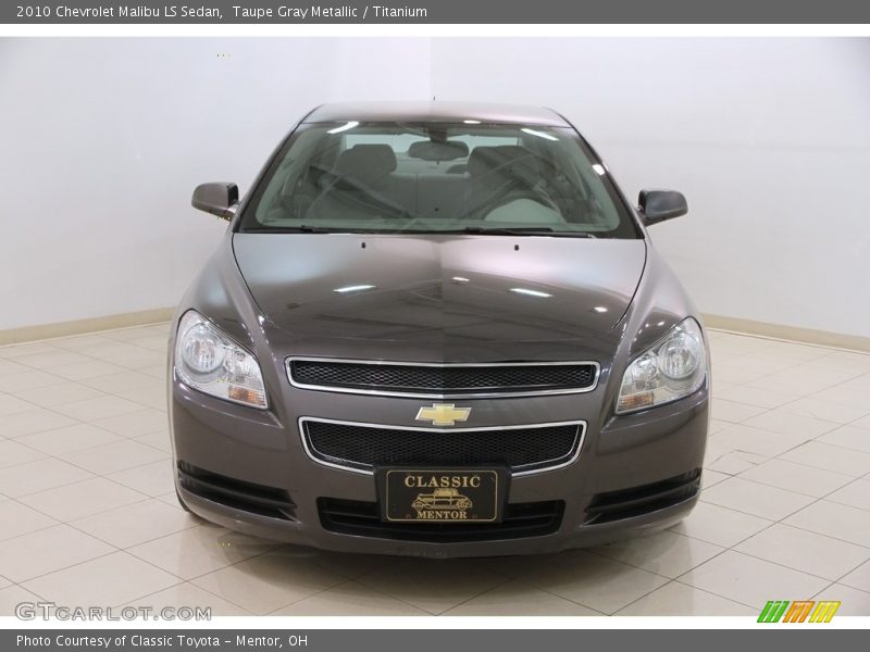 Taupe Gray Metallic / Titanium 2010 Chevrolet Malibu LS Sedan