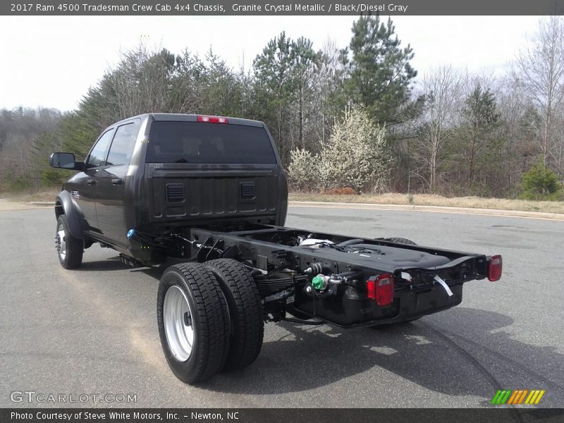 Granite Crystal Metallic / Black/Diesel Gray 2017 Ram 4500 Tradesman Crew Cab 4x4 Chassis