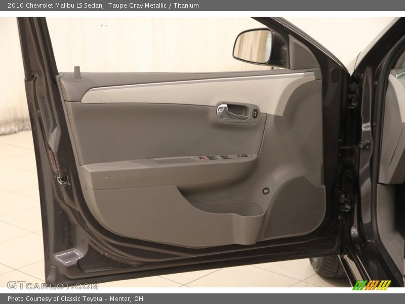 Taupe Gray Metallic / Titanium 2010 Chevrolet Malibu LS Sedan