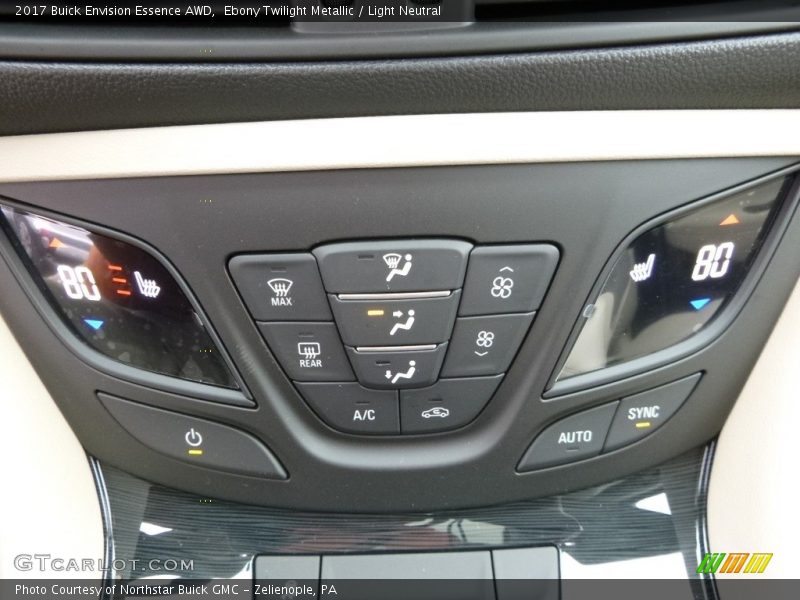 Controls of 2017 Envision Essence AWD