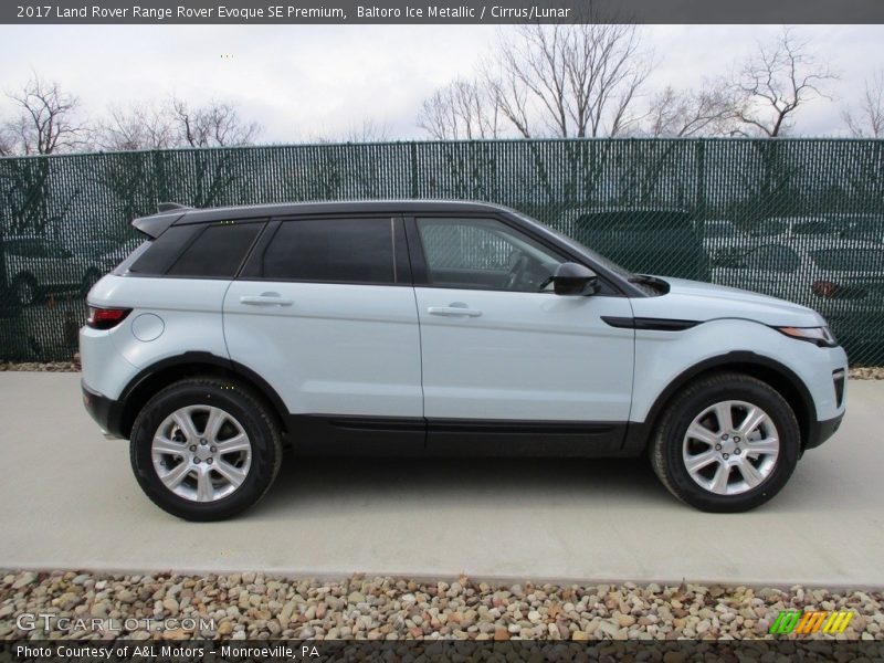  2017 Range Rover Evoque SE Premium Baltoro Ice Metallic