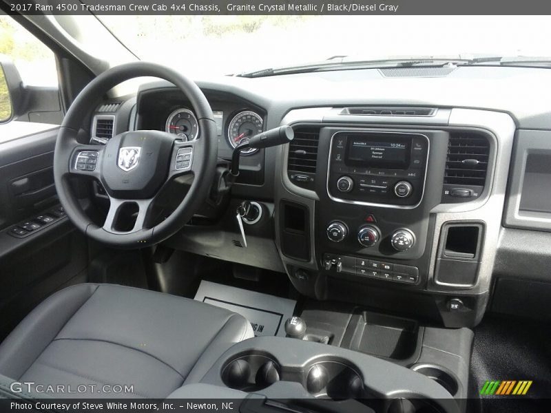 Dashboard of 2017 4500 Tradesman Crew Cab 4x4 Chassis