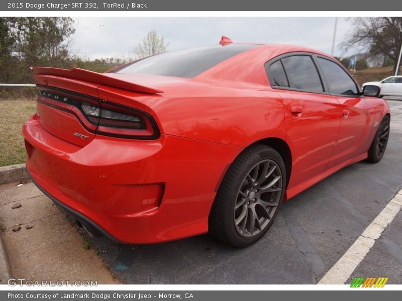 TorRed / Black 2015 Dodge Charger SRT 392
