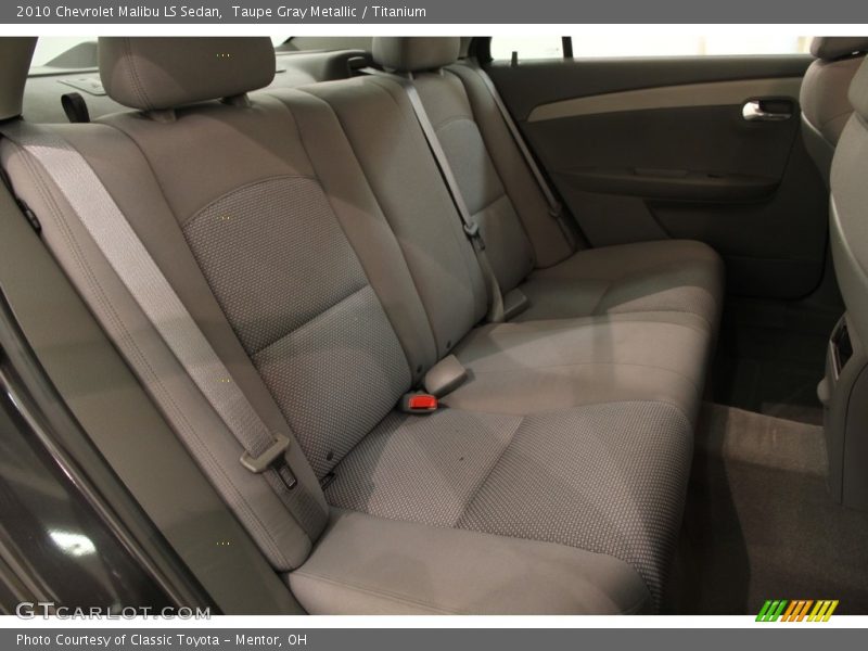 Taupe Gray Metallic / Titanium 2010 Chevrolet Malibu LS Sedan