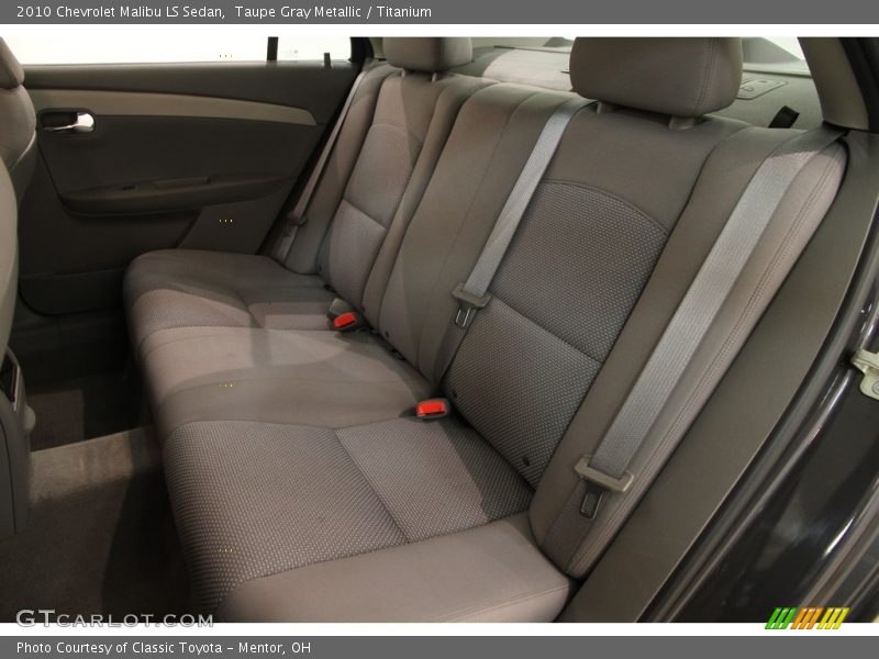 Taupe Gray Metallic / Titanium 2010 Chevrolet Malibu LS Sedan