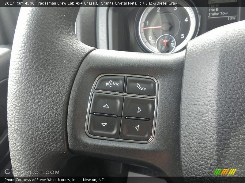 Controls of 2017 4500 Tradesman Crew Cab 4x4 Chassis