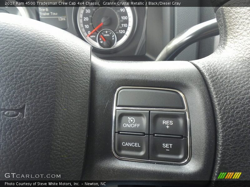 Controls of 2017 4500 Tradesman Crew Cab 4x4 Chassis