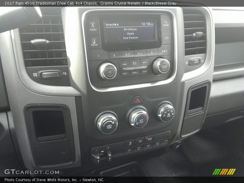 Controls of 2017 4500 Tradesman Crew Cab 4x4 Chassis