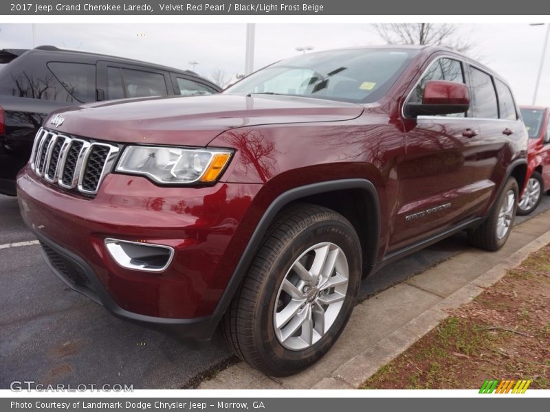  2017 Grand Cherokee Laredo Velvet Red Pearl