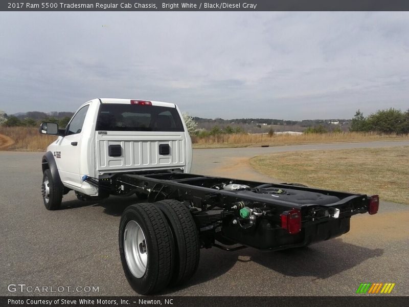 Bright White / Black/Diesel Gray 2017 Ram 5500 Tradesman Regular Cab Chassis