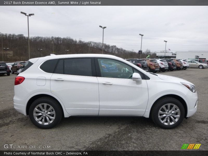 Summit White / Light Neutral 2017 Buick Envision Essence AWD