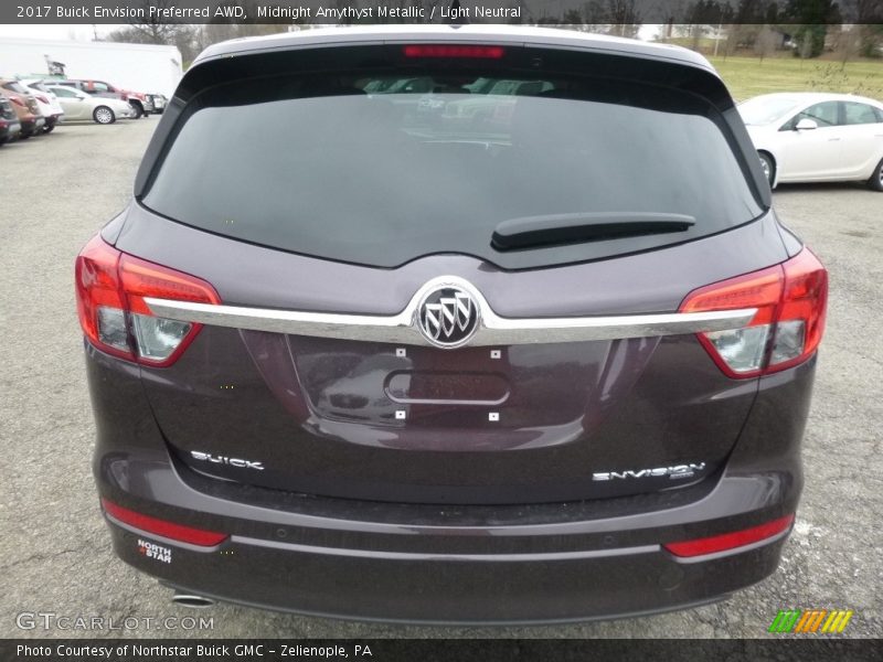 Midnight Amythyst Metallic / Light Neutral 2017 Buick Envision Preferred AWD