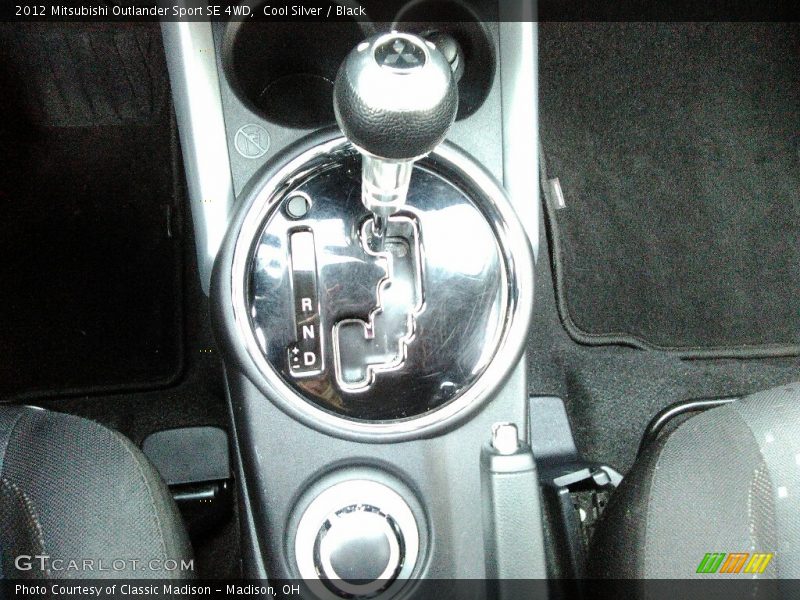 Cool Silver / Black 2012 Mitsubishi Outlander Sport SE 4WD