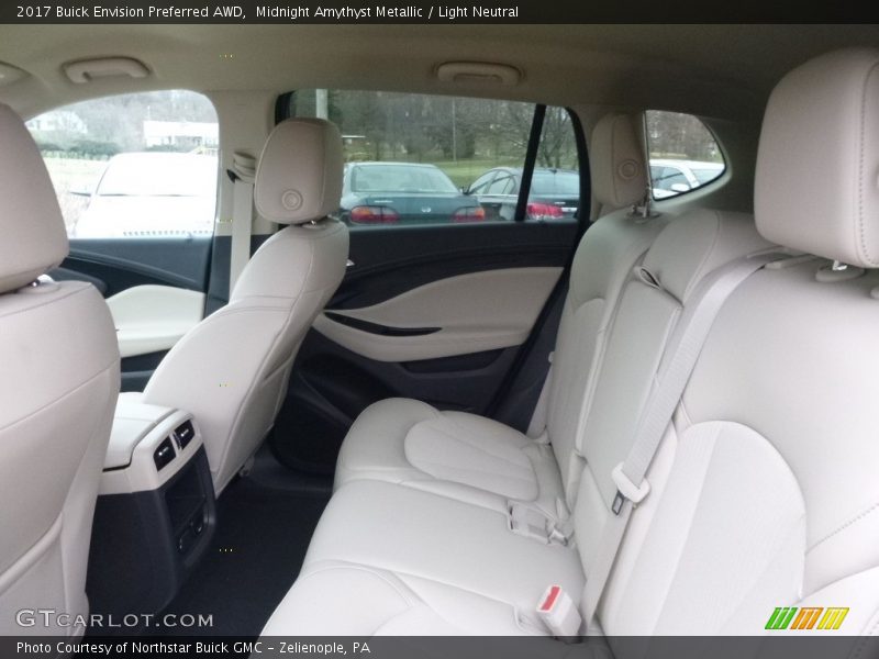 Midnight Amythyst Metallic / Light Neutral 2017 Buick Envision Preferred AWD