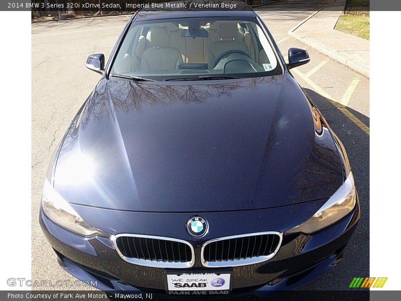 Imperial Blue Metallic / Venetian Beige 2014 BMW 3 Series 320i xDrive Sedan