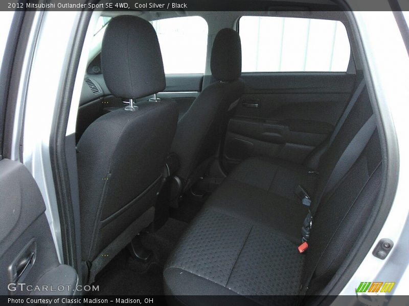 Cool Silver / Black 2012 Mitsubishi Outlander Sport SE 4WD