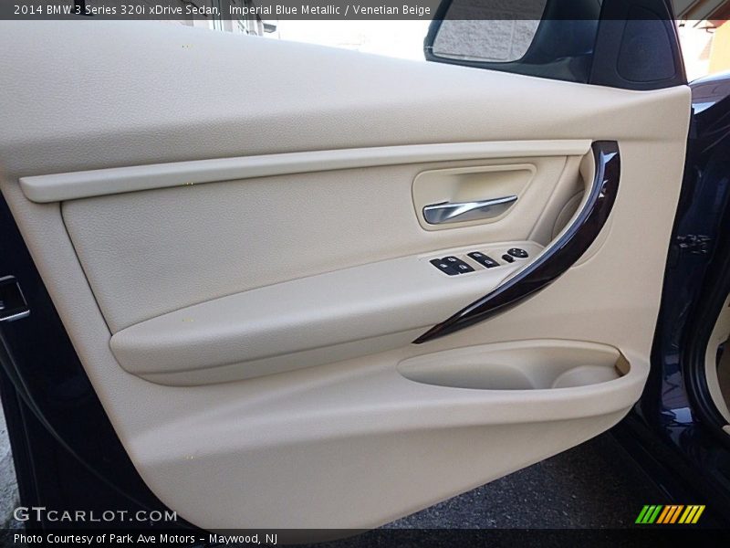 Imperial Blue Metallic / Venetian Beige 2014 BMW 3 Series 320i xDrive Sedan