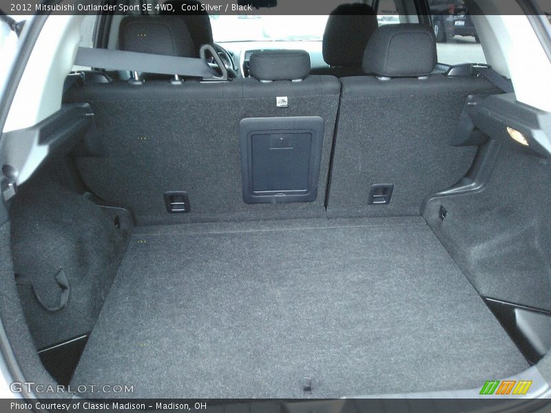Cool Silver / Black 2012 Mitsubishi Outlander Sport SE 4WD