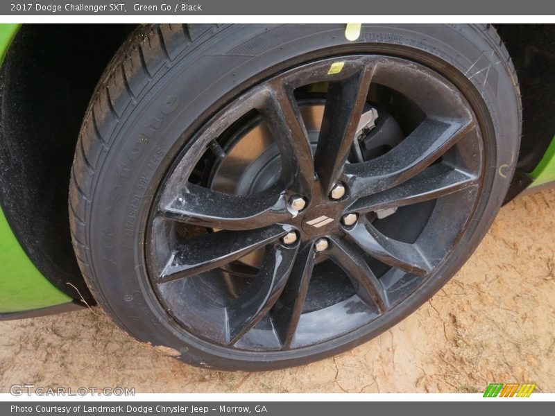Green Go / Black 2017 Dodge Challenger SXT