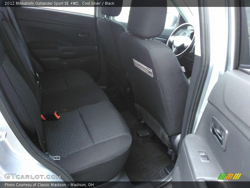 Cool Silver / Black 2012 Mitsubishi Outlander Sport SE 4WD