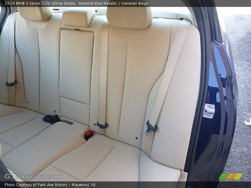Imperial Blue Metallic / Venetian Beige 2014 BMW 3 Series 320i xDrive Sedan