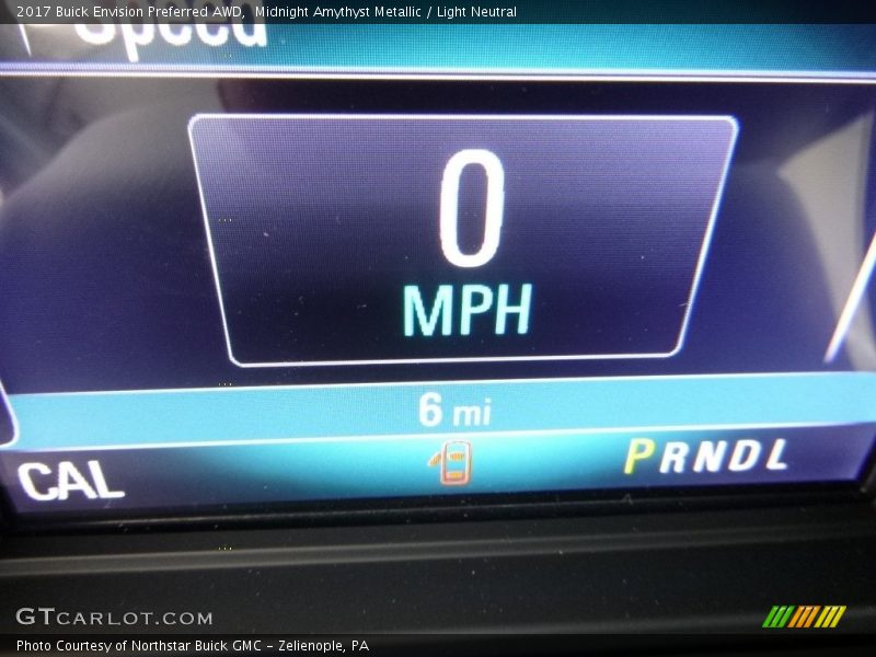Midnight Amythyst Metallic / Light Neutral 2017 Buick Envision Preferred AWD