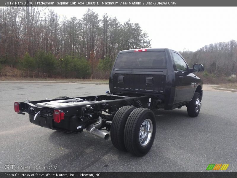 Maximum Steel Metallic / Black/Diesel Gray 2017 Ram 3500 Tradesman Regular Cab 4x4 Chassis