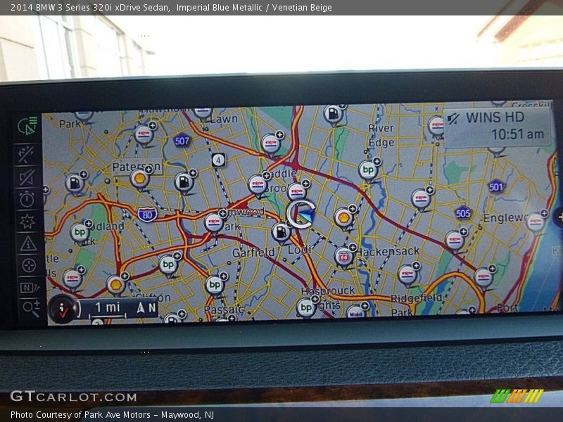 Imperial Blue Metallic / Venetian Beige 2014 BMW 3 Series 320i xDrive Sedan