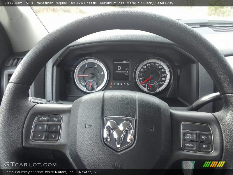  2017 3500 Tradesman Regular Cab 4x4 Chassis Steering Wheel