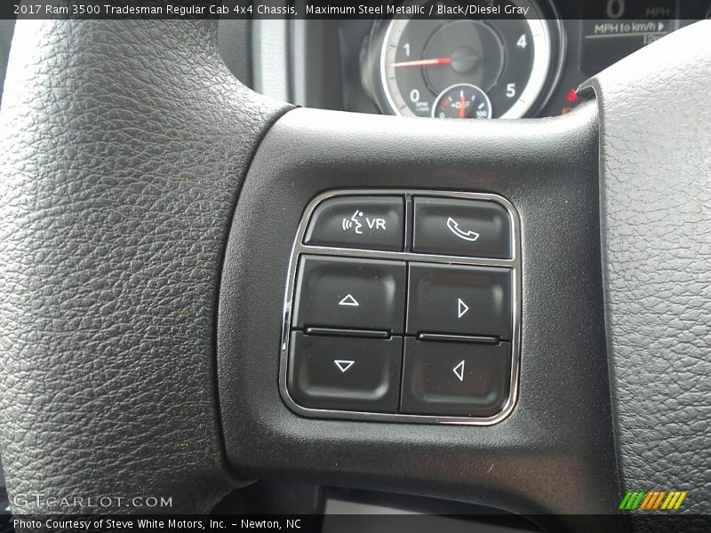 Controls of 2017 3500 Tradesman Regular Cab 4x4 Chassis