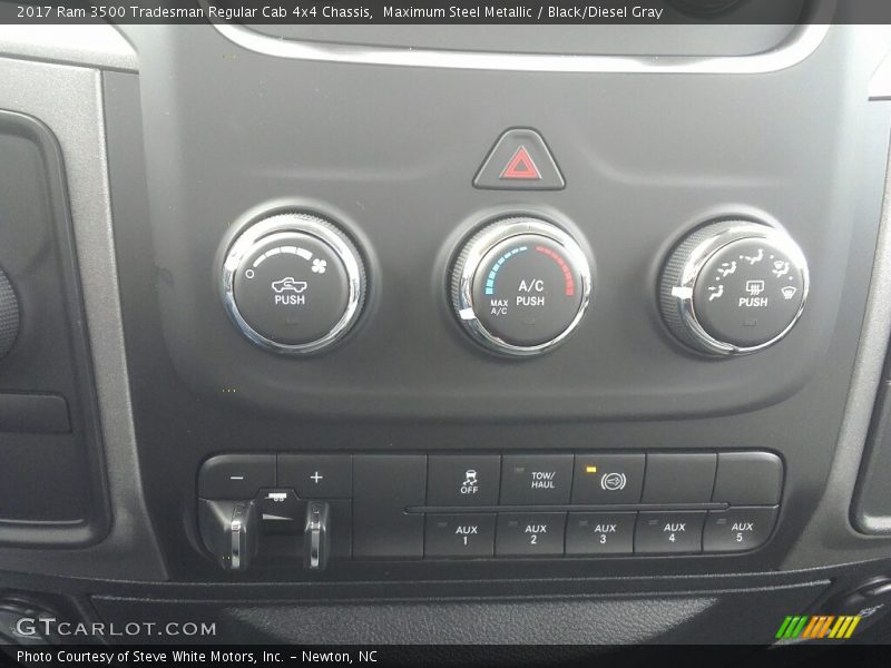 Controls of 2017 3500 Tradesman Regular Cab 4x4 Chassis