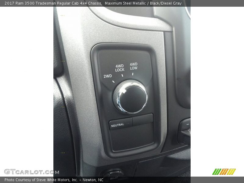 Controls of 2017 3500 Tradesman Regular Cab 4x4 Chassis