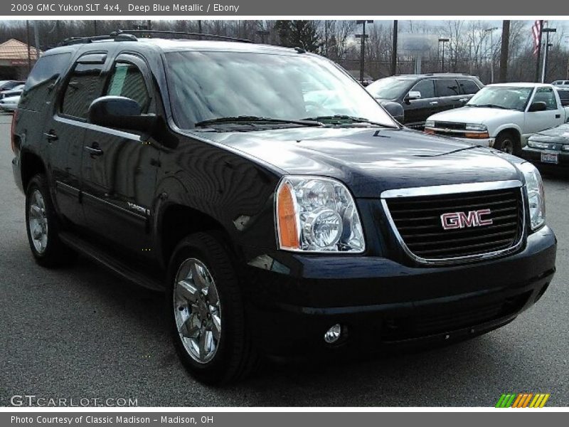 Deep Blue Metallic / Ebony 2009 GMC Yukon SLT 4x4