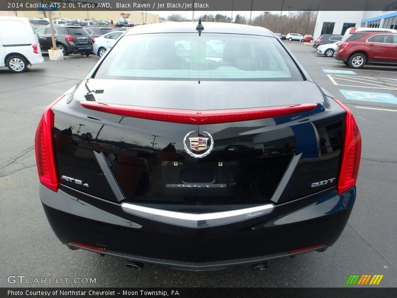 Black Raven / Jet Black/Jet Black 2014 Cadillac ATS 2.0L Turbo AWD