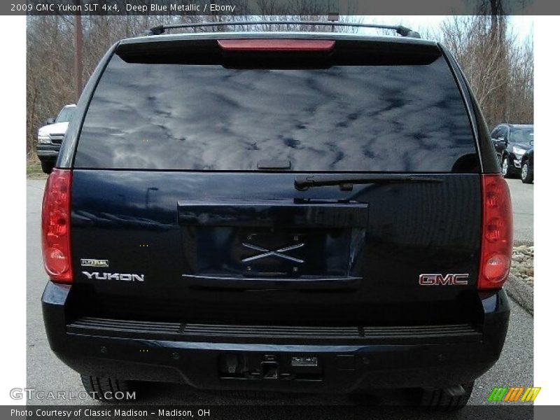 Deep Blue Metallic / Ebony 2009 GMC Yukon SLT 4x4