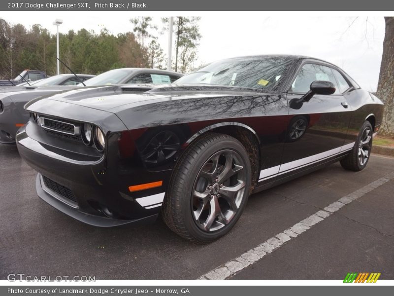 Pitch Black / Black 2017 Dodge Challenger SXT
