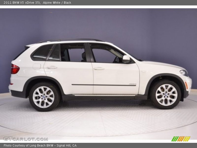 Alpine White / Black 2011 BMW X5 xDrive 35i