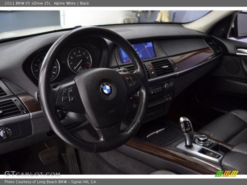 Alpine White / Black 2011 BMW X5 xDrive 35i