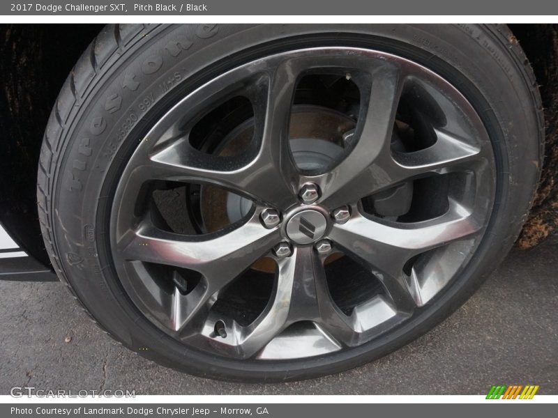 Pitch Black / Black 2017 Dodge Challenger SXT