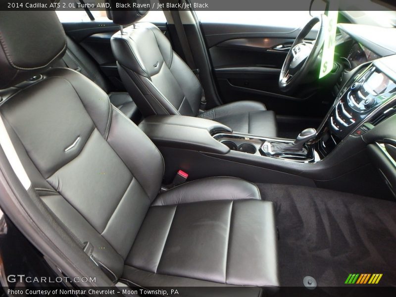 Black Raven / Jet Black/Jet Black 2014 Cadillac ATS 2.0L Turbo AWD