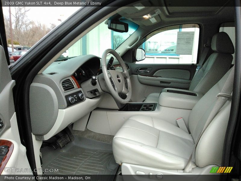 Deep Blue Metallic / Ebony 2009 GMC Yukon SLT 4x4