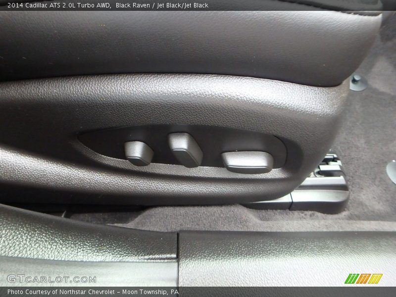 Black Raven / Jet Black/Jet Black 2014 Cadillac ATS 2.0L Turbo AWD