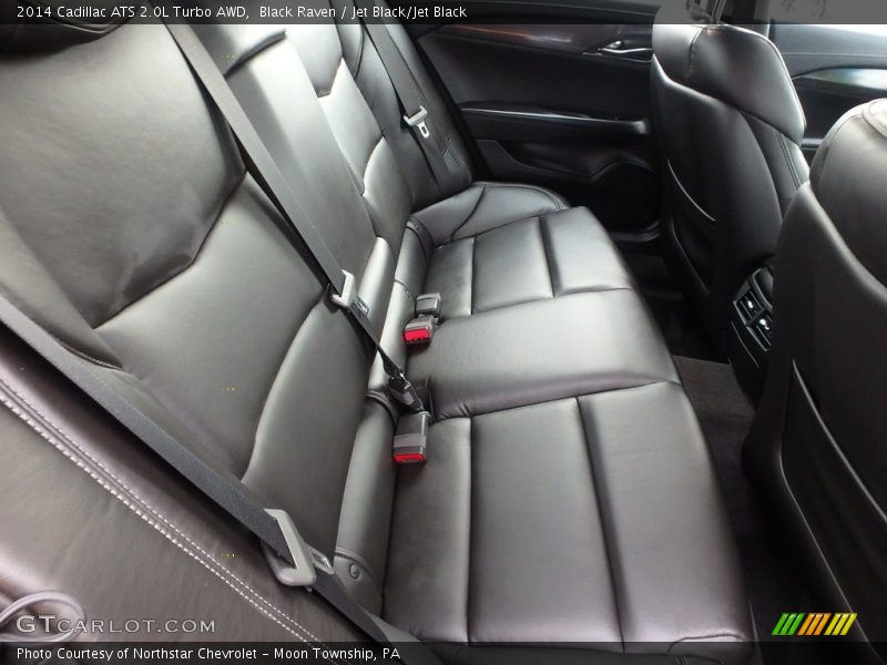 Black Raven / Jet Black/Jet Black 2014 Cadillac ATS 2.0L Turbo AWD