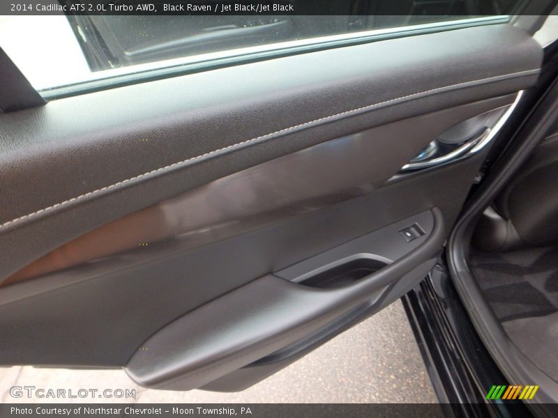 Black Raven / Jet Black/Jet Black 2014 Cadillac ATS 2.0L Turbo AWD