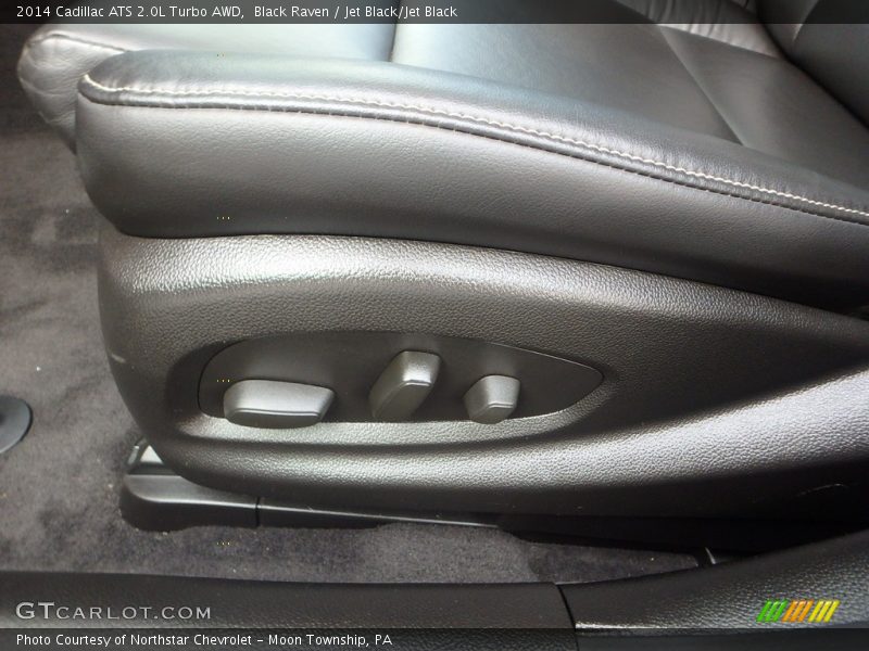 Black Raven / Jet Black/Jet Black 2014 Cadillac ATS 2.0L Turbo AWD