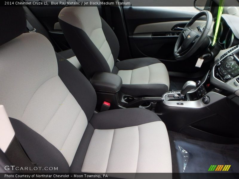 Blue Ray Metallic / Jet Black/Medium Titanium 2014 Chevrolet Cruze LS