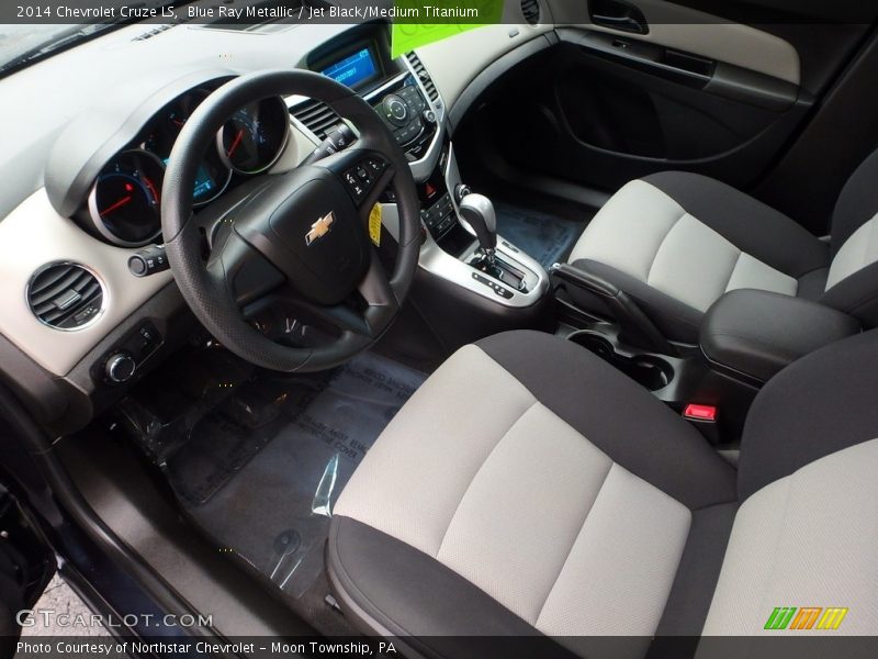 Blue Ray Metallic / Jet Black/Medium Titanium 2014 Chevrolet Cruze LS