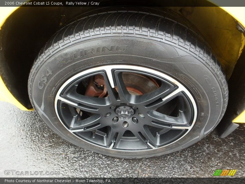 Rally Yellow / Gray 2006 Chevrolet Cobalt LS Coupe