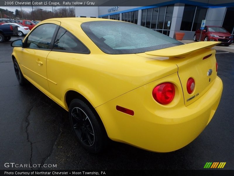 Rally Yellow / Gray 2006 Chevrolet Cobalt LS Coupe